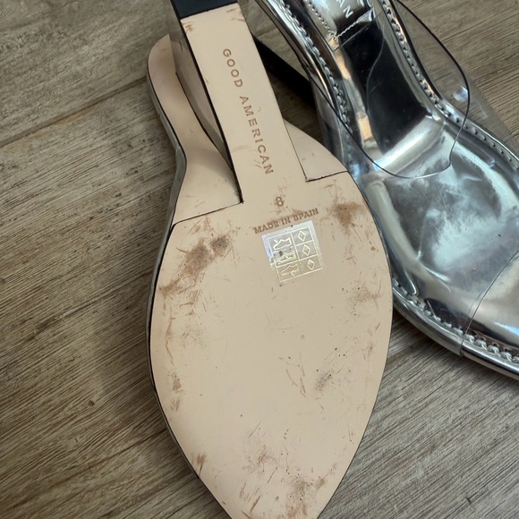 Good American Silver Women's Shoes - Picture 8 of 9